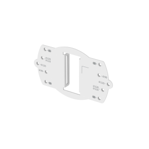 HANWHA SBD-140PMB Pole Mount