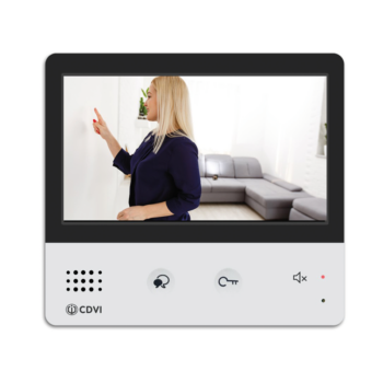 CDVI DT71WD7 2-wire digital video intercom and WIFI 7" TFT monitor