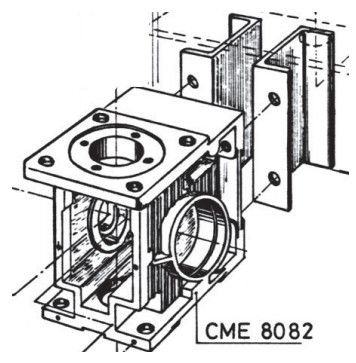 RIB CME8082 HOUSING RID.SUPER6/8000/R60/INDUS