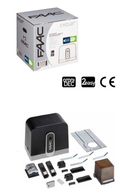 FAAC 105083 RAPID KIT 800KG 24V SAFE&amp;GREEN
