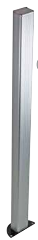 ABTECNO APE-534/1120 COLONNINA UNIVERSALE IN ALLUMINIO H=1200 MM CON PI