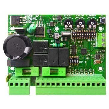 NOLOGO START-S7LT centrale/quadro di comando 24V (bassa tensione)per motori scorrevoli/motori una anta/motori per porte garage/motori per porte sezionali