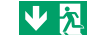 COOPER CSA LIGHTING O-S-LGD300 SIRIOS ADHESIVE PICTOGRAM LOW INDICATION