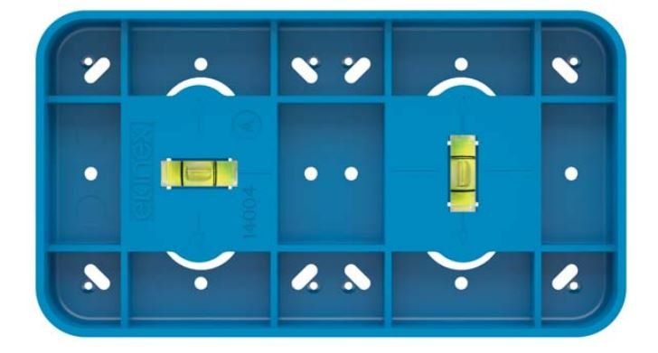 EKINEX EK-DPS-D-1 Dima placca doppia segnafori per predisposizione installazione