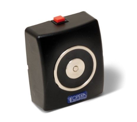 INIM INCENDIO DR19001 Fermi elettromagnetici con scatola in ABS forza di trazione >55 Kg con pulsante di sblocco