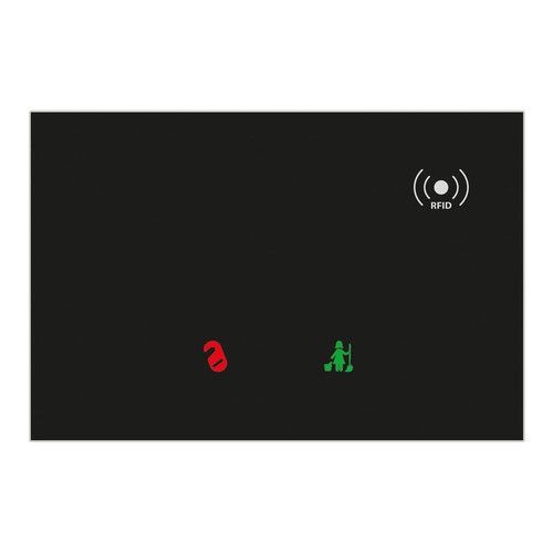 BLUMOTIX BX-F-RVWHRF DOORY Cover tastiera verticale con RFID reader, co