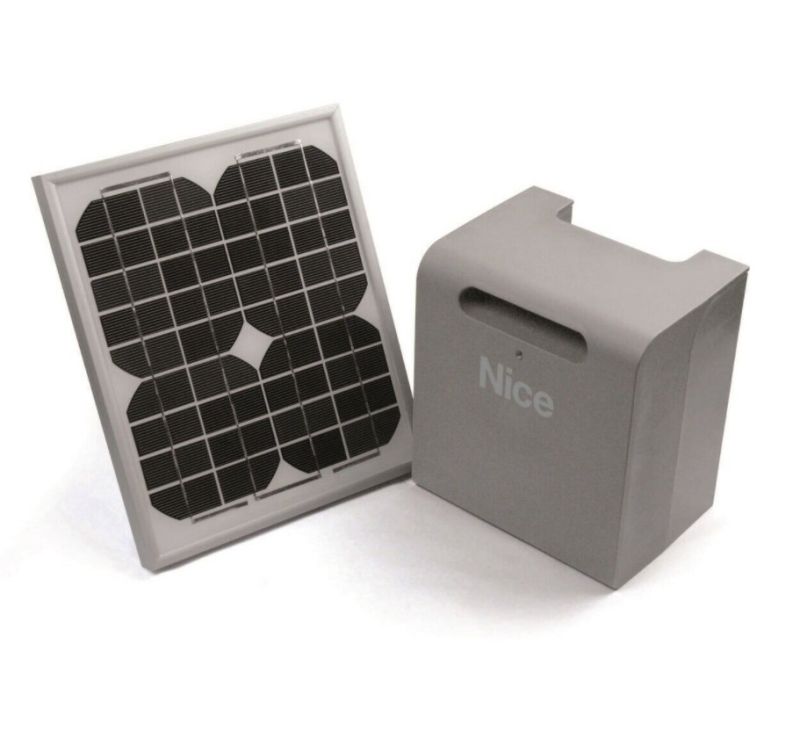 NICE SOLEKIT Solar power kit for gate automation.