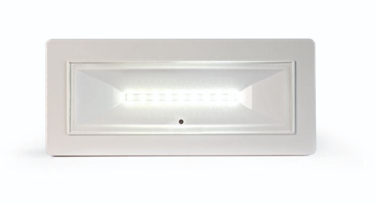 LIXIL DVAA080342 Lampada di illuminazione di emergenza con AutoTest serie DIVA - Potenza 8W