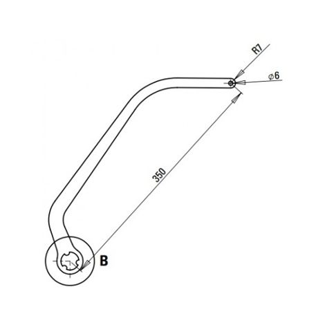 FAAC 1057313 COPPIA BRACCI NIGHT & DAY TIPO ND6 - MARRONE