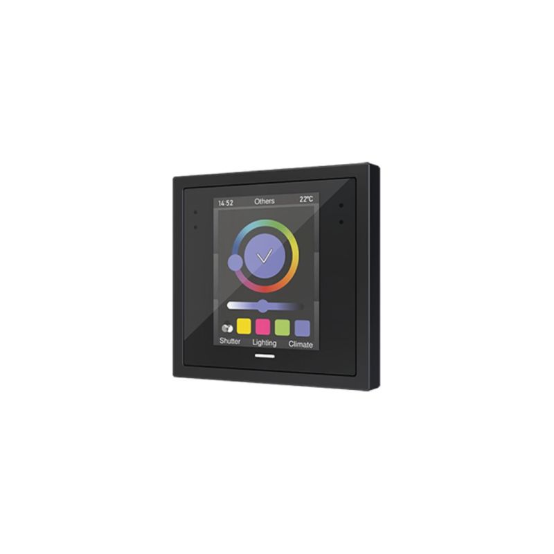 ZENNIO ZVIZ28A Z28 capacitive touch panel with 2.8” backlit display, anthracite