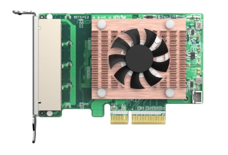 QNAP QXG-2G4T-I225 QUAD PORT 2.5GBE 4-SPEED NETWORKCAR