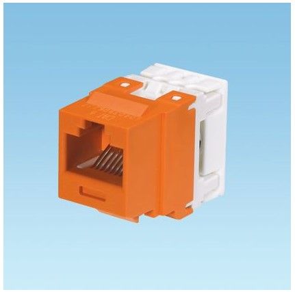PANDUIT NK688MOR NK Cat 6 punchdown jack module - Orange