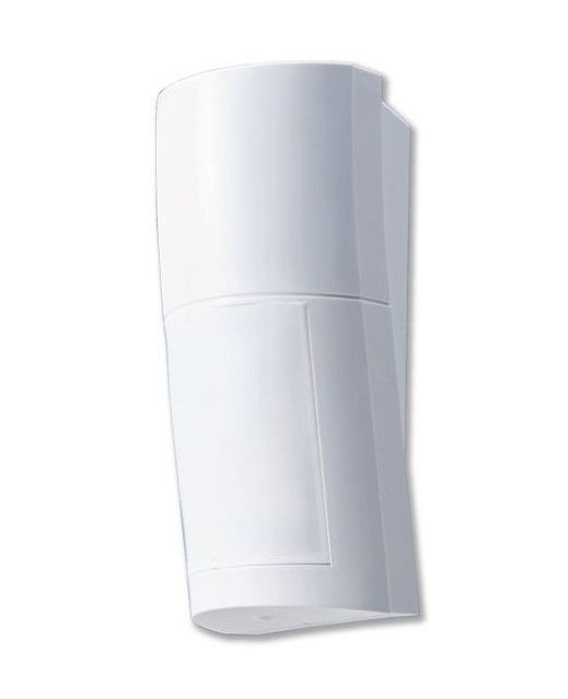 OXQXIDT Dual technology outdoor passive infrared detector with anti-blinding. Range 12 m, 120°
