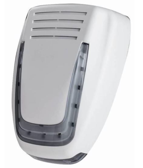 VENITEM 23.22.18 Sirena MOSE L bianco opaco/fumé EN50131-4