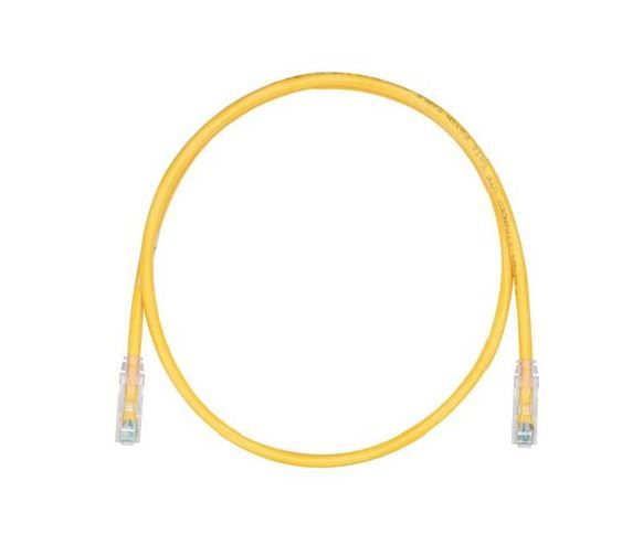 PANDUIT UTPSPL5MYLY Copper Patch Cord- Cat 6- Yellow LSZH UTP Cable-