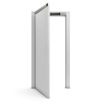 CDVI BO600RH Aluminium profile with 2X300kg electromagnets for horizontal installation
