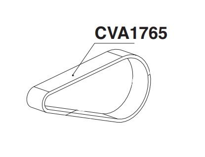 RIB CVA1765 CINGHIA DENTATA 400SLV5M25