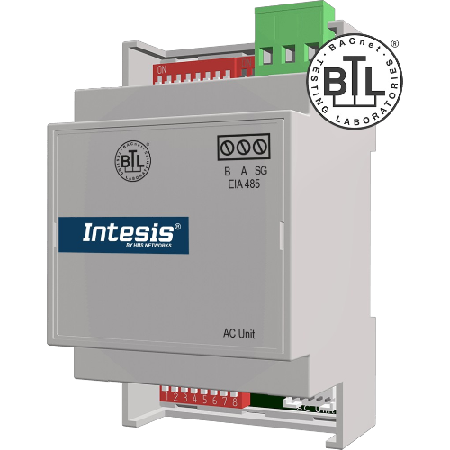 IN485FGL001I000 Intesis Gateway Fujitsu/General RAC e VRF a BACnet MS/TP o Modbus RTU