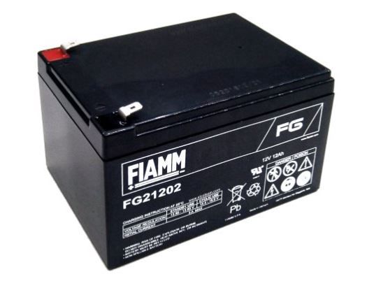 VIMO BAT12122 Batteria 12V 12Ah con faston grande