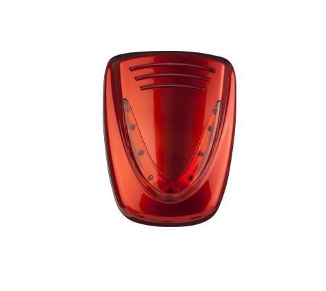 VENITEM 23.28.16 Sirena MURANO L rosso perlato/arancio EN50131-4
