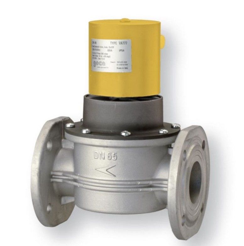 TECNOCONTROL AVD100FO Automatic gas solenoid valve - Size DN100 - Pmax 360 mbar - Power supply 230Vac - Quick opening