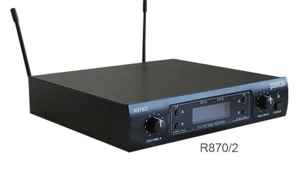 PASO R870/2 Doppio ricevitore UHF a 99 Canali