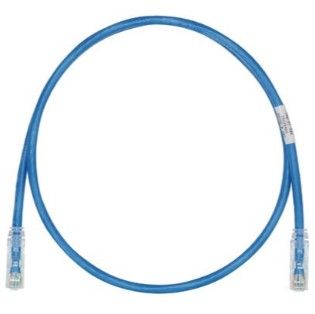 PANDUIT UTPSPL0.5MBUY Copper Patch Cord- Cat 6- Blue LSZH UTP Cable- 0.5 meters