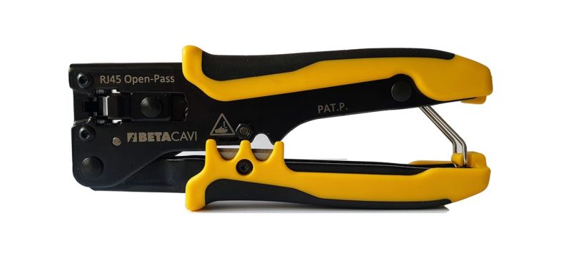 BETA CAVI HT180EBG Pinza Crimpatrice per Connettore Maschio RJ45 con 