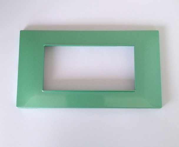 MAPAM 6004-23 Placca Tecnopolimero Gem 6004-23 4P Acquamarina