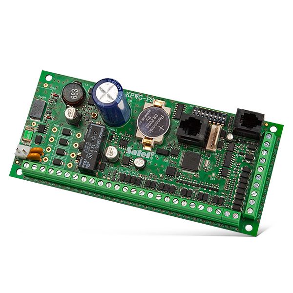SATEL ACCO-KPWG-PS Controller di varco con alimentatore- con gestione di lettori Wiegand (senza contenitore- alimentazione 18 V AC)
