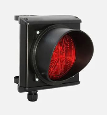 DOMOTIME SML1L24V Aluminium traffic light - 1 LED light at 24 Vac/dc - lens diameter 120 mm