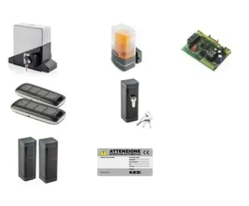 K8256/BF/P Kit Automazione Per Cancelli Scorrevoli Gibidi Kit Pass 840e