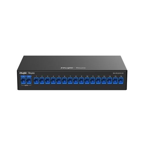 RUIJIE RG-SPL2016-SC 2 in 16 out even optical splitter, SC type with ir