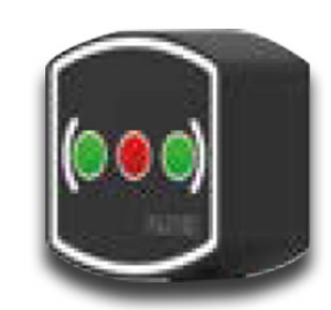 FADINI 151L recessed three-button pushbutton panel