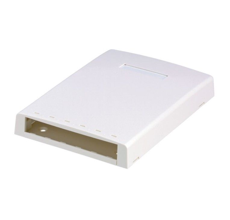 PANDUIT CBXF6IW-AY Surface Mount Box- 6 Port- Multimedia- Off White