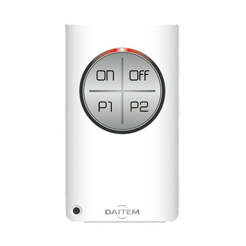 DAITEM SJ604AX Two-way remote control with 4-button status feedback