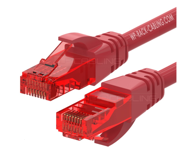 WP RACK WPC-PAT-6SF005R CAVO PATCH CAT.6 S-FTP 0,5mt. LS0H ROSSO