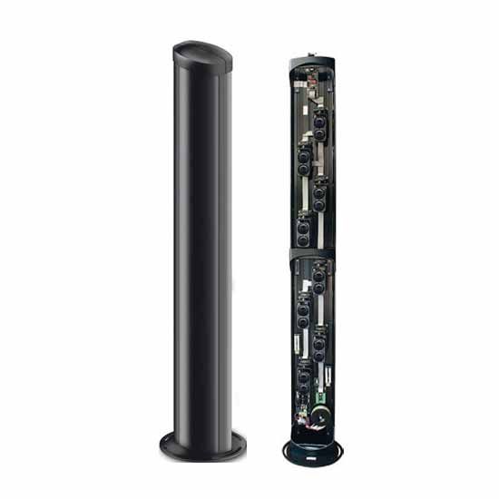 POLITEC MANA IR SMA 25100 4T Colonna TERMINALE 4 raggi TX H 250 cm. Alimentazione 230V