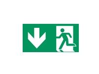 COOPER CSA ILLUMINAZIONE 12191020023 EXIT LED CG-S / BASSO ISO 7010