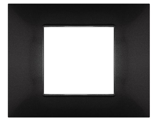 MAPAM 6002-02 Placca Tecnopolimero Gem 6002-02 2P Nero