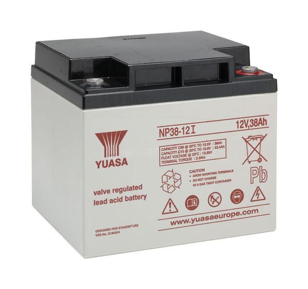 YUASA NP 38-12 BATTERIA 12V 38Ah