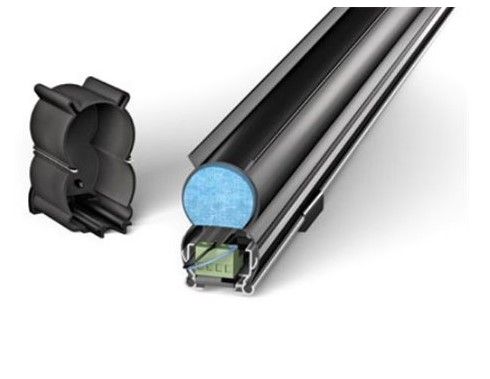 CCE CEKITSEC55 Sicurstop Control applicazione su sezionale 5500 mm