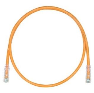 PANDUIT UTPSPL1MORY Patch Cord in Rame- Cat 6- Orange LSZH UTP Cable-