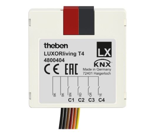 THEBEN 4800404 LUXORliving T4 KNX INGR BIN RETROFRUTTO 4CAN