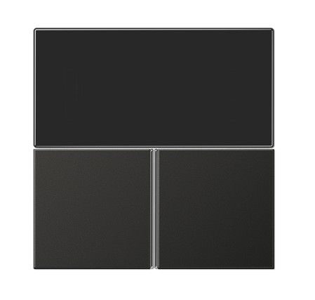 JUNG RCDAL4092TSAAN Copritasti per controller KNX RCDLS4092M- antracite