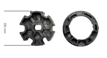 SOMMER 5906V000 Adaptation kit for 70 mm shaft