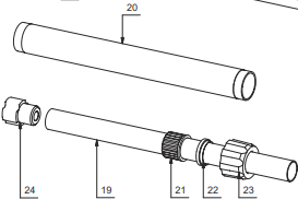 GIBIDI A91015P KIT PISTONE AGO 600
