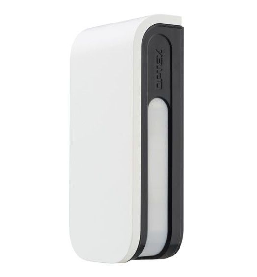 OXBXSAM BXS-AM Wired outdoor double PIR detector, 12+12m, with anti-masking, black body with white cover