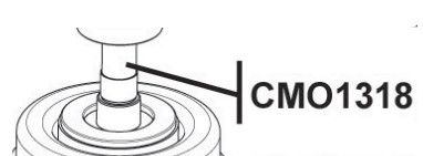 RIB CMO1318 ROT.C/THREADED K500 SHAFT
