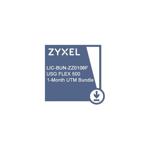 ZYXEL LIC-BUN-ZZ0125F ICARD USGFLEX500 - DURATION 1 MONTH